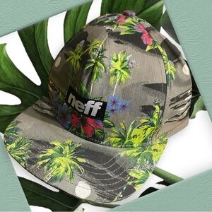 Neff Tropical Snapback Adjustable Cap Floral